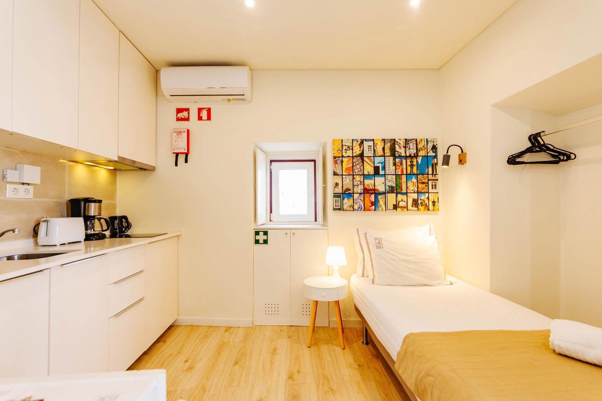 Rent4Rest Lisbon Downtown Tiny Studio Apartments Exteriör bild