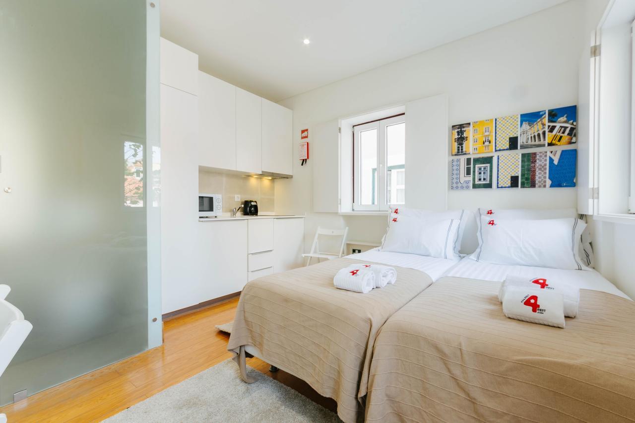 Rent4Rest Lisbon Downtown Tiny Studio Apartments Exteriör bild